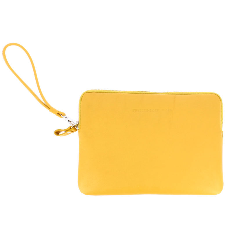 Bolso de mano mostaza MNTB