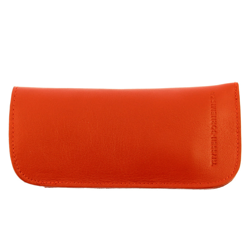 Funda de gafas roja piel MNTB