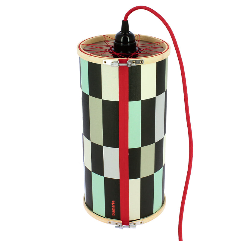 
                  
                    Sonia Delaunay x Tramarte checkerboard lamp
                  
                