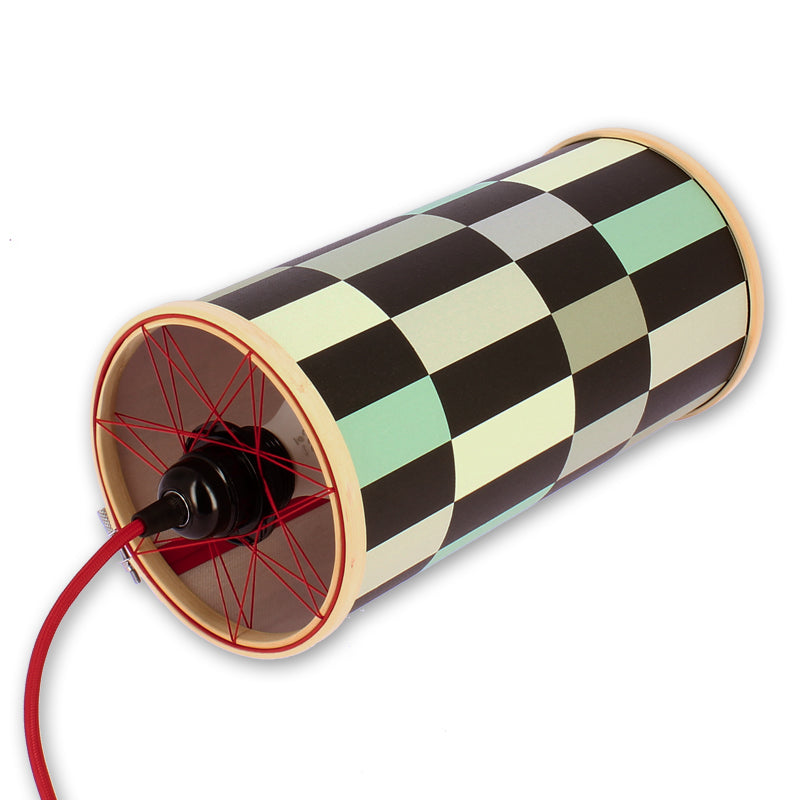 
                  
                    Sonia Delaunay x Tramarte checkerboard lamp
                  
                