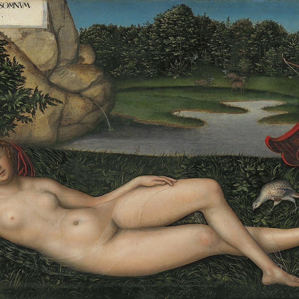 Lucas Cranach, el Viejo:La ninfa de la fuente, c. 1530-1534