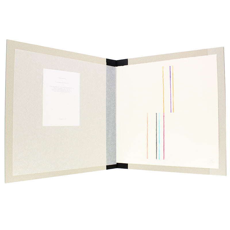
                  
                    Serial, numbered and signed engraving "Hilos del Agua (Segovia)" by Cesar Paternosto
                  
                