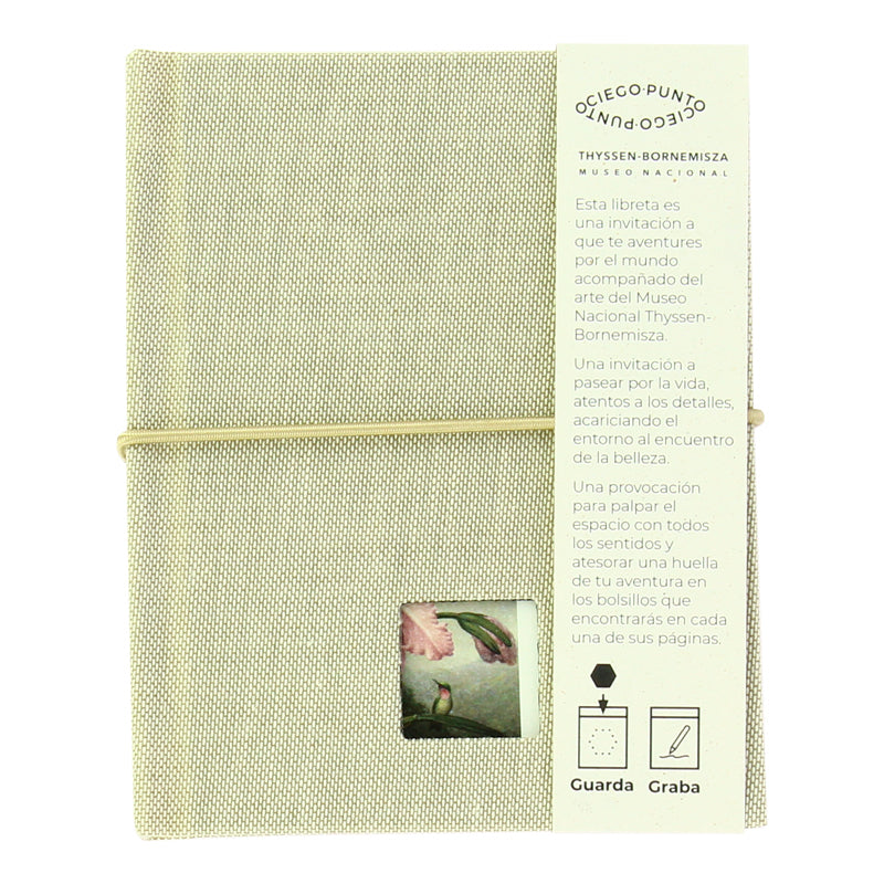 Libreta camel Orquídea tapa dura