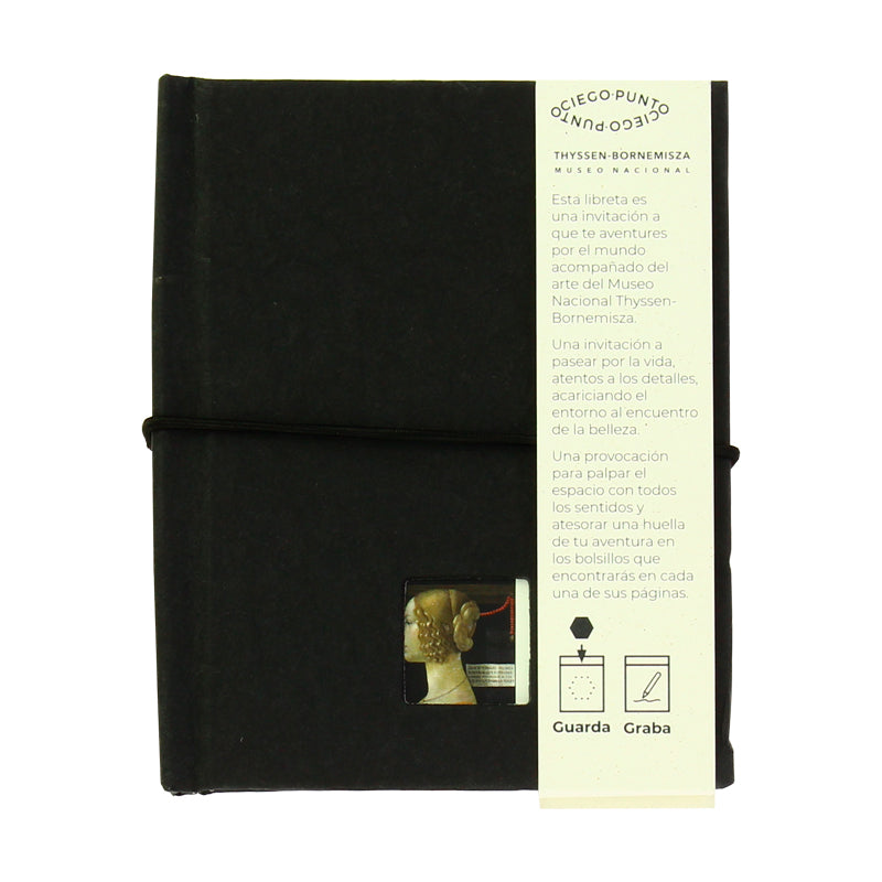 Libreta negra Giovanna tapa dura