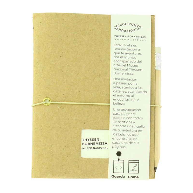 Libreta kratf MNTB tapa blanda