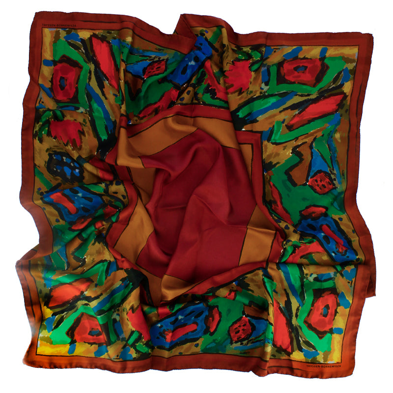 Pañuelo de seda Gabriele Münter