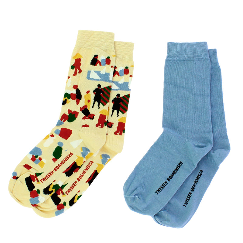 Pack de 2 pares de calcetines Walt Kuhn 35-41