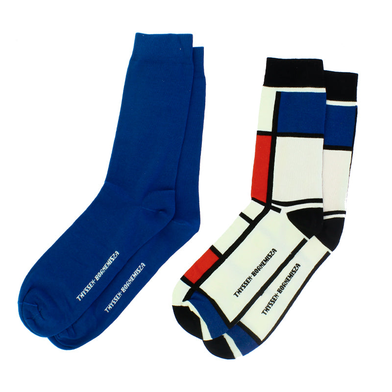 Pack 2 pares de calcetines Mondrian 41-45