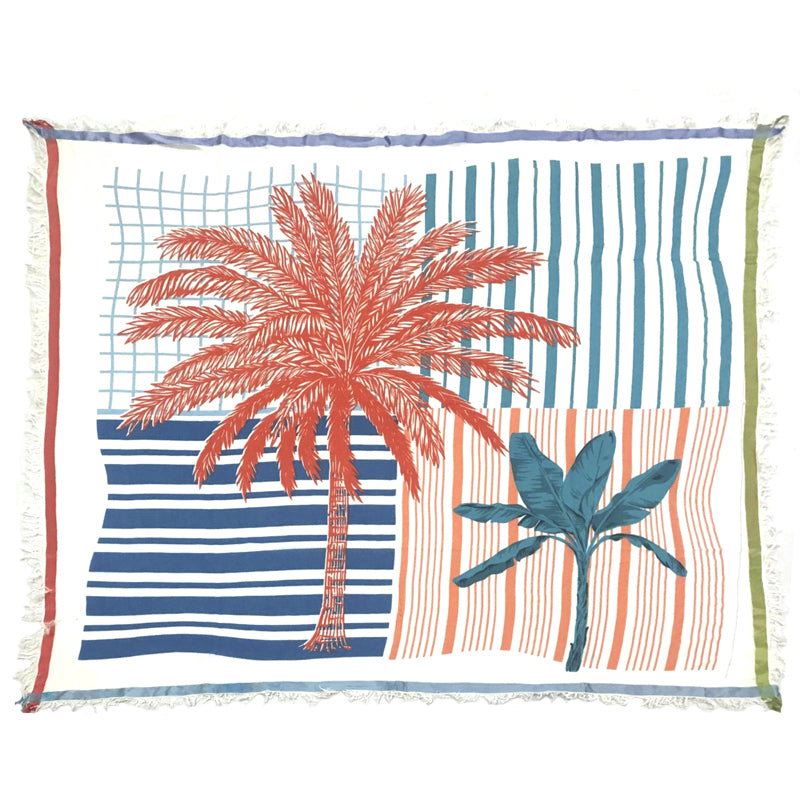 Pareo de algodón Brunias x Natalia Franquet