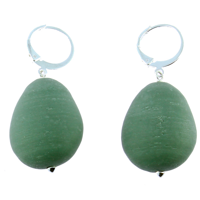 Pendientes verde Lam x Helena Rohner