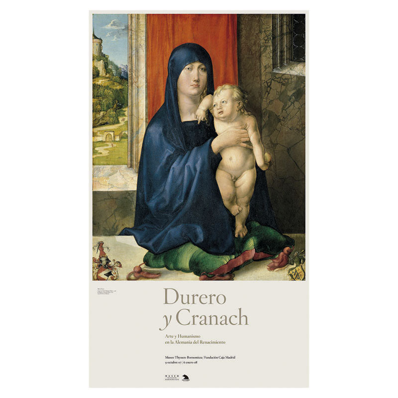 Poster Madonna and Child (Haller Madonna) by Albrecht Dürer