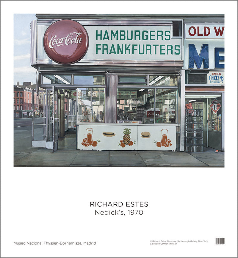 Póster Richard Estes: Nedick's, 1970