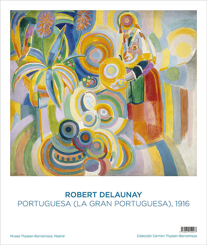 Poster Robert Delaunay: La Portuguesa (The Great Portuguese)