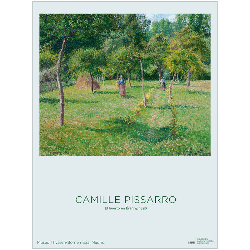 Pissarro Poster: The Garden of Eragny