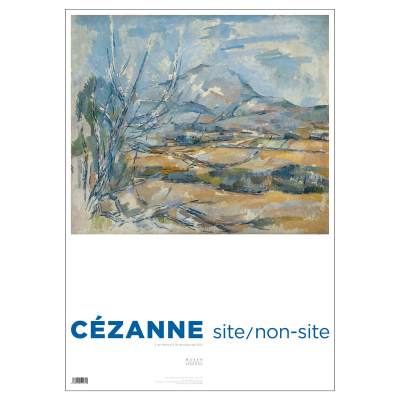 Póster Cezanne: La Montaña Sain-Victorie