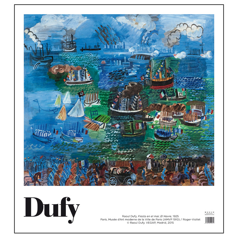 Nautical Festival at Le Havre Poster by Dufy