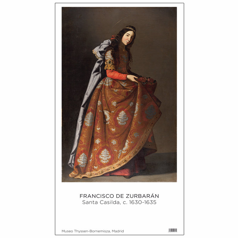 Póster Zurbarán: Santa Casilda