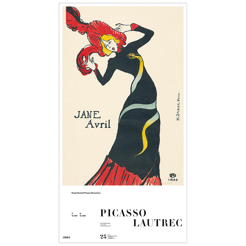 Poster Jane Avril (Toulouse-Lautrec)