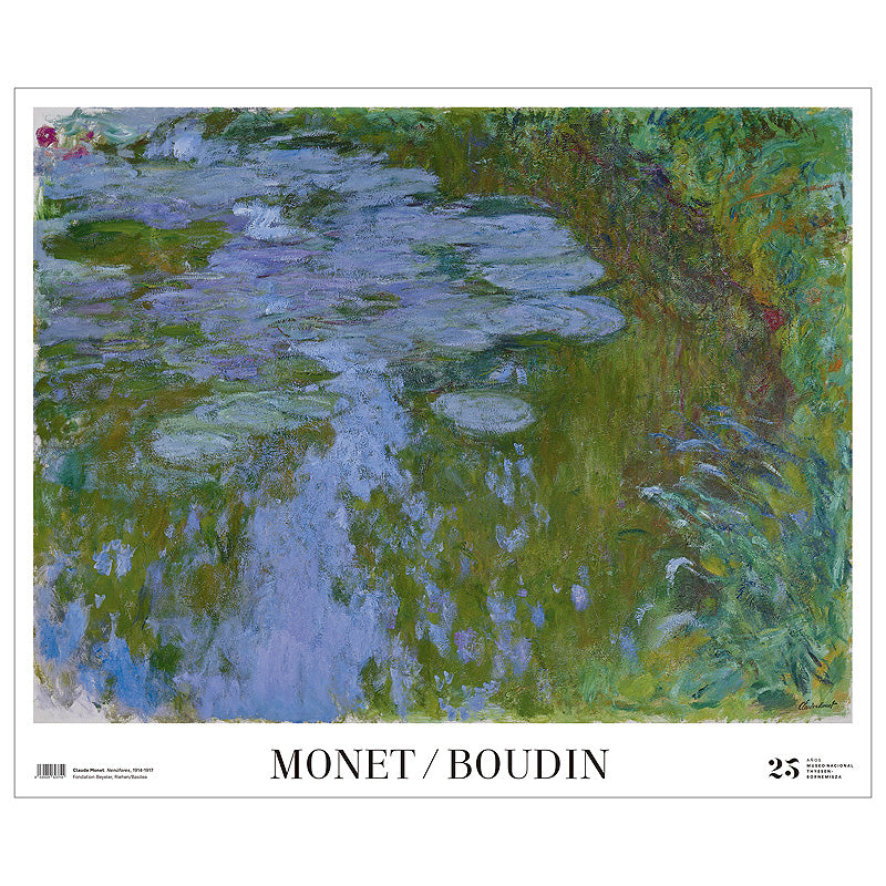 Monet's Water Lilies Poster