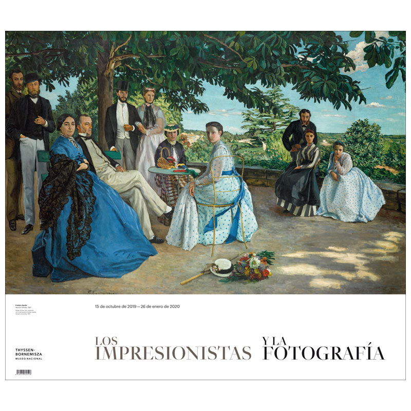 Poster for the exhibition The Impressionists and Photography