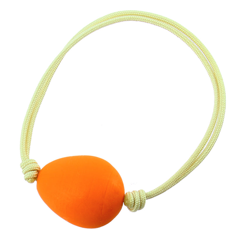 Pulsera naranja cordón Lam x Helena Rohner