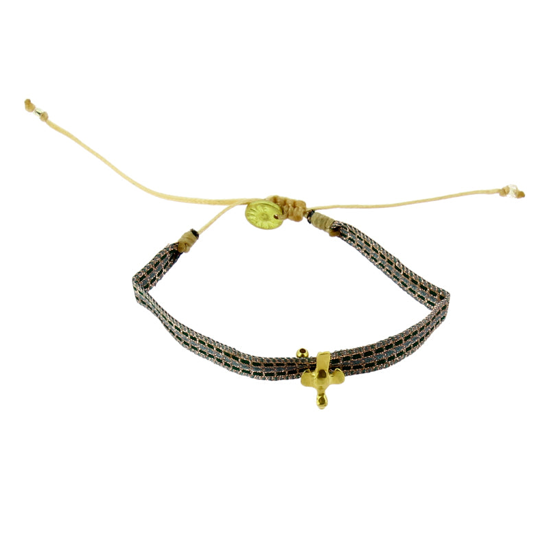Pulsera textil colibrí Terrafilia