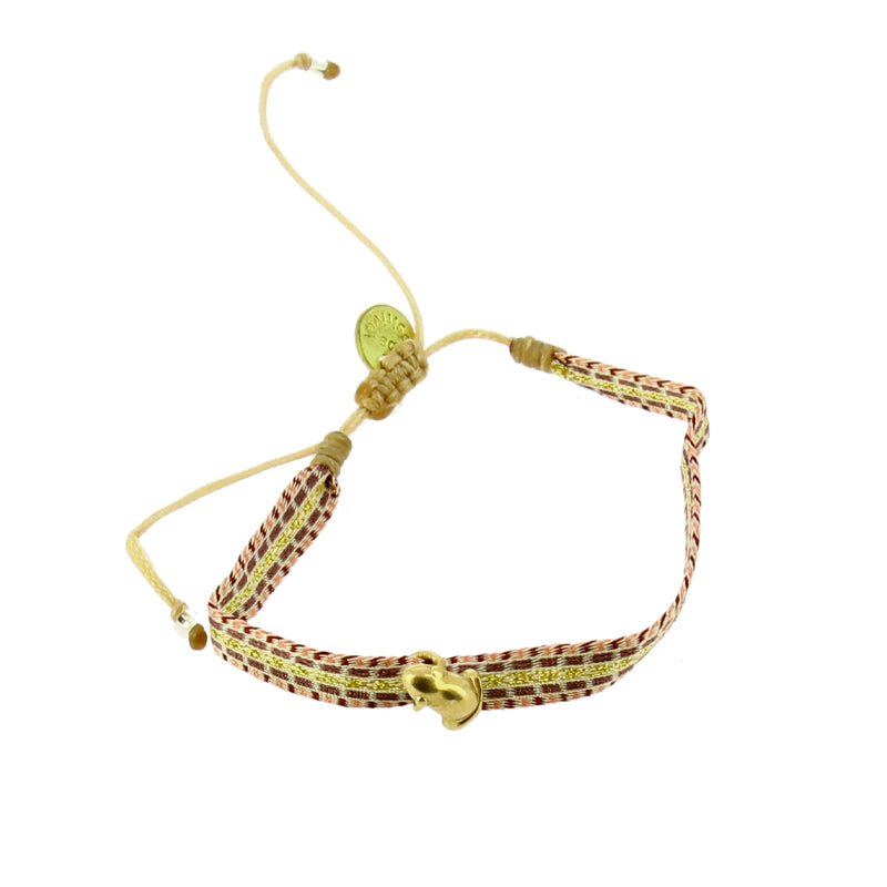 Pulsera textil rana Terrafilia