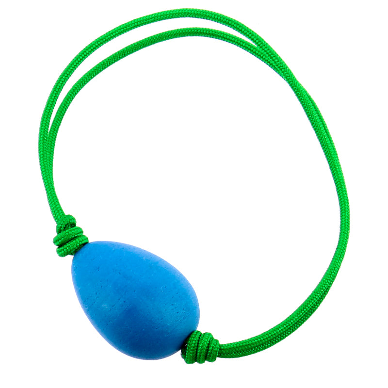 Pulsera azul cordón Lam x Helena Rohner