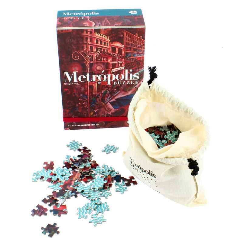 Puzzle Metrópolis de Grosz Lo oculto