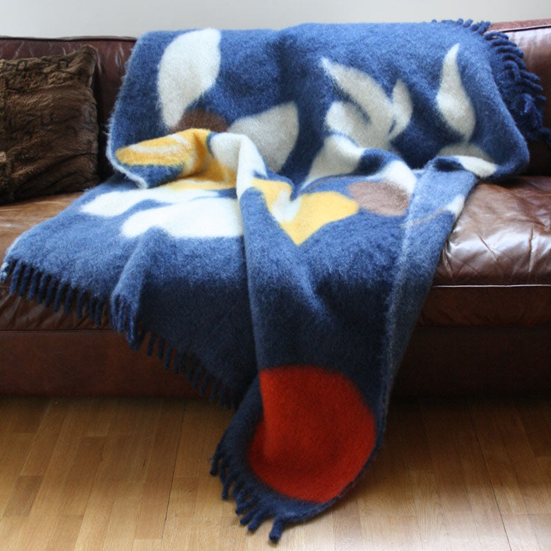 Manta mohair Bodegon con frutas