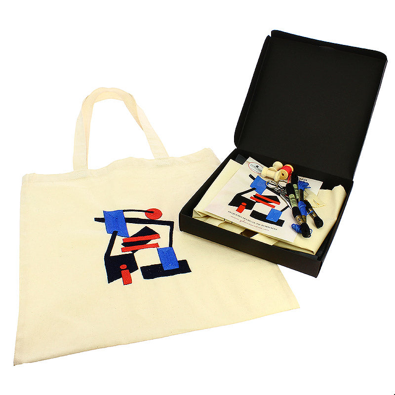 Kit de bordado tote bag Bortnyik