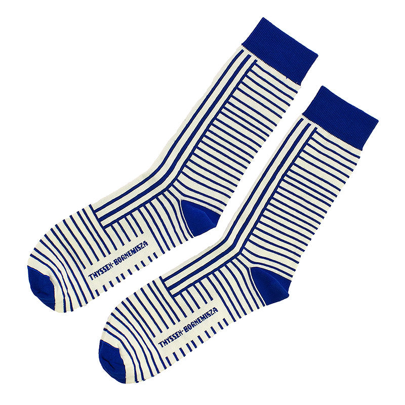 Calcetines rayas azules Picasso/Chanel