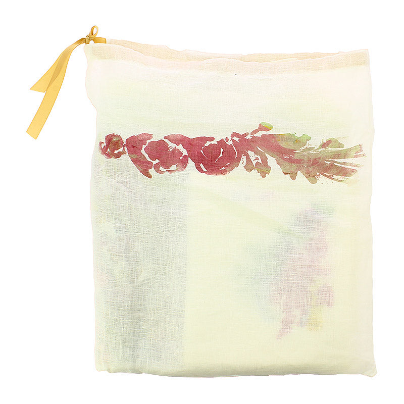 
                  
                    Frieseke Hollyhocks Linen Tablecloth
                  
                