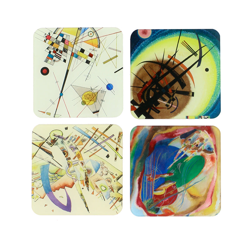Set de 4 posavasos Kandinsky